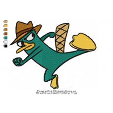 Phineas and Ferb 13 Embroidery Designs